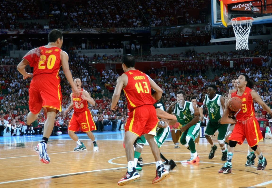 2008年北京奥运会男篮：姚明领衔中国男篮对抗安哥拉精彩对决